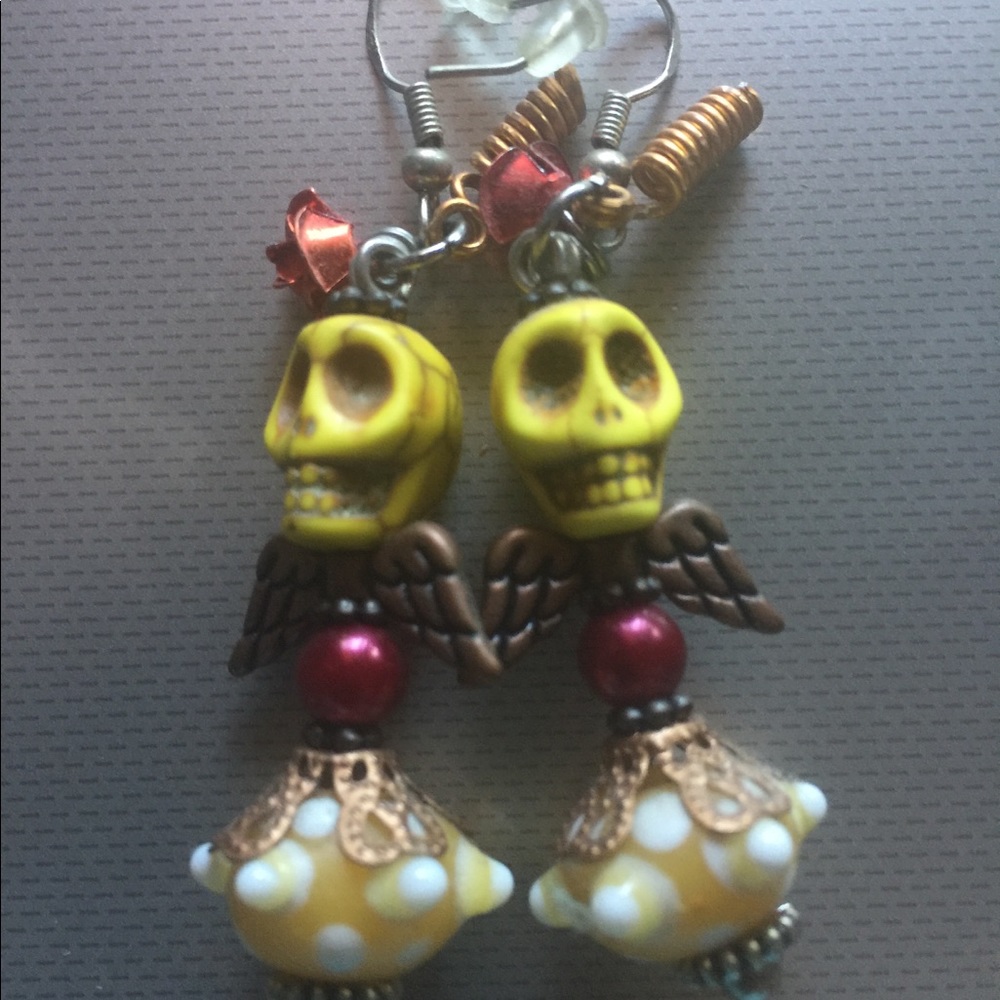 Day of the Dead / skull earrings